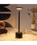 Table Lamp,Cordless Table Lamp,Portable LED Desk Lamp,5000mAh Battery Operated Bedside Lamp for Nightstand,Cream Stepless Dimming for Restaurant Bar Camping Cofe Outdoor Light 1 Pack